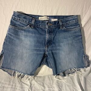 GAP Women's Faded Blue Jean Shorts